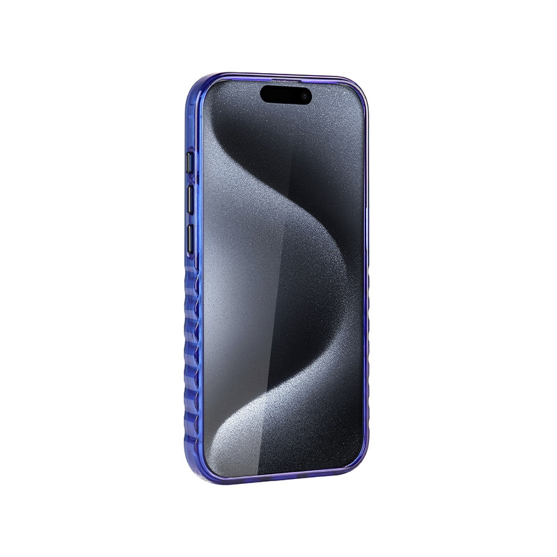 Etui Audi IML MagSafe na iPhone 15 Pro Max - niebieskie