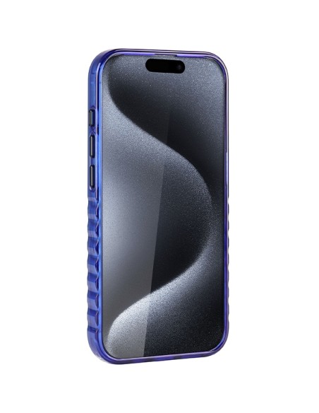 Etui Audi IML MagSafe na iPhone 15 Pro Max - niebieskie Etui Audi IML MagSafe na iPhone 15 Pro Max - niebieskie