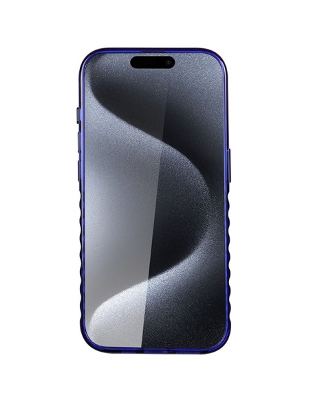 Etui Audi IML MagSafe na iPhone 15 Pro Max - niebieskie Etui Audi IML MagSafe na iPhone 15 Pro Max - niebieskie
