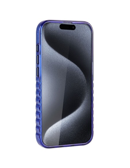 Etui Audi IML MagSafe na iPhone 15 Pro - niebieskie Etui Audi IML MagSafe na iPhone 15 Pro - niebieskie