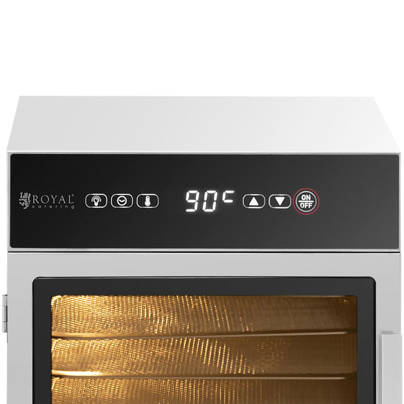 Maisto džiovintuvas grybams vaisiams daržovėms žolelėms 6 grotelės 30-90 C 500 W