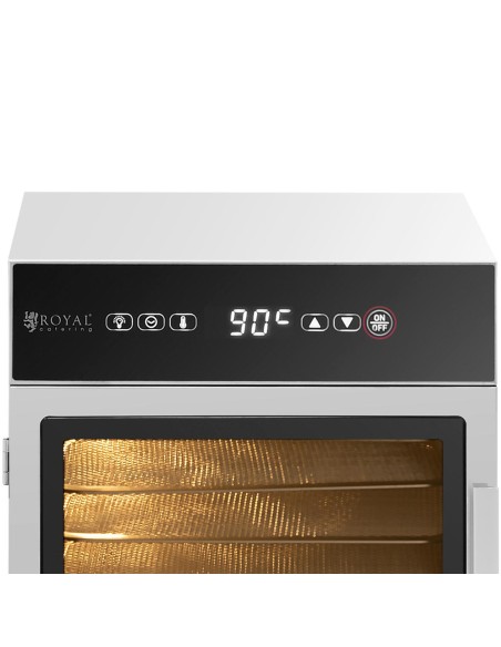 Maisto džiovintuvas grybams vaisiams daržovėms žolelėms 6 grotelės 30-90 C 500 W Maisto džiovintuvas grybams vaisiams daržovėms žolelėms 6 grotelės 30-90 C 500 W