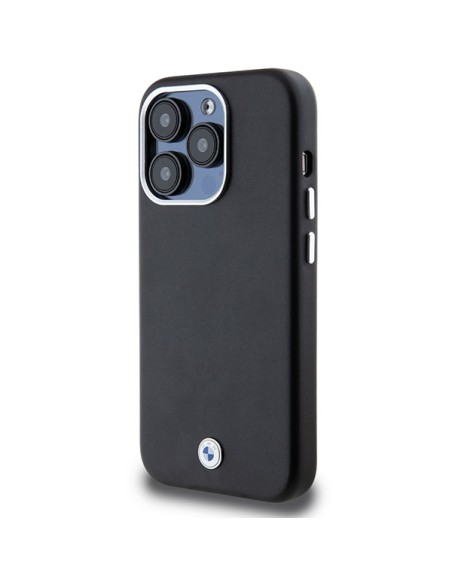 Etui BMW Signature Wrapped Metal MagSafe na iPhone 14 Pro Max - czarne Etui BMW Signature Wrapped Metal MagSafe na iPhone 14 Pro Max - czarne