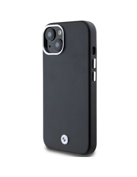 Etui BMW Signature Wrapped Metal MagSafe na iPhone 15 / 14 / 13 - czarne Etui BMW Signature Wrapped Metal MagSafe na iPhone 15 / 14 / 13 - czarne
