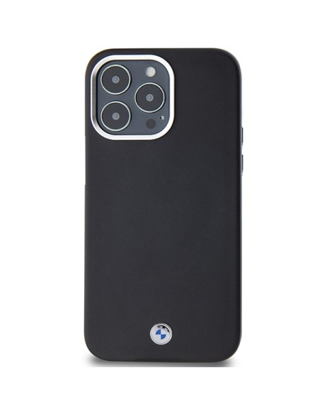 Etui BMW Signature Wrapped Metal MagSafe na iPhone 15 Pro Max - czarne Etui BMW Signature Wrapped Metal MagSafe na iPhone 15 Pro Max - czarne
