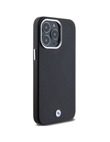 Etui BMW Signature Wrapped Metal MagSafe na iPhone 15 Pro Max - czarne Etui BMW Signature Wrapped Metal MagSafe na iPhone 15 Pro Max - czarne