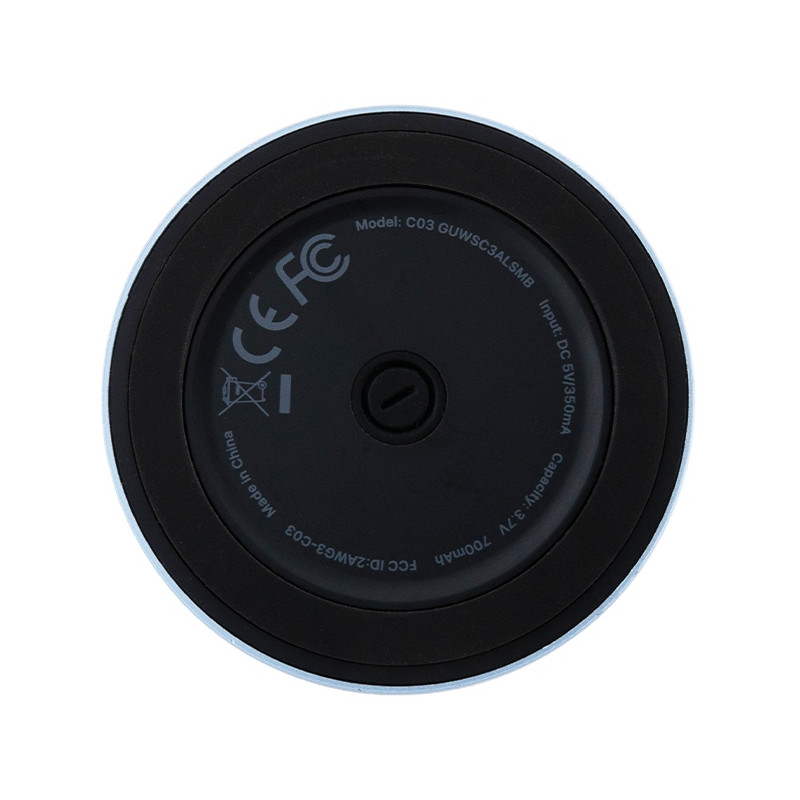Głośnik Bluetooth Guess Magnetic Script Metal - niebieski