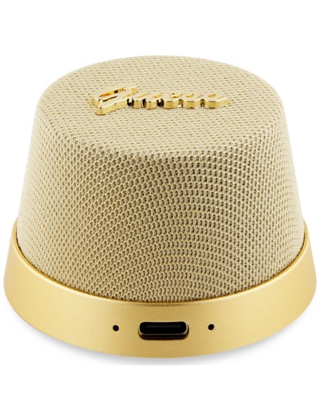 Głośnik Bluetooth Guess Magnetic Script Metal - złoty Głośnik Bluetooth Guess Magnetic Script Metal - złoty