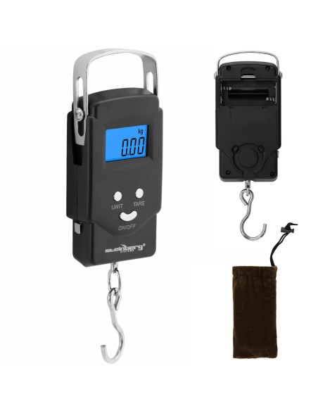Kablio svarstyklės pakabinamas kelioninis žvejybos bagažas iki 50 kg / 20 g Kablio svarstyklės pakabinamas kelioninis žvejybos bagažas iki 50 kg / 20 g