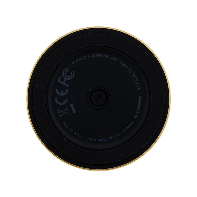 Głośnik Bluetooth Guess Magnetic Script Metal - złoty