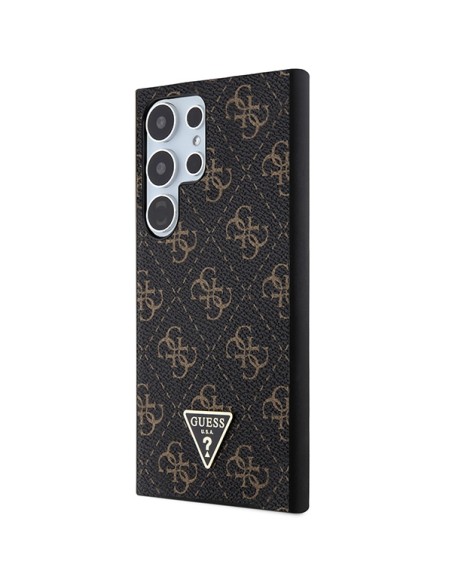 Etui Guess 4G Triangle na Samsung Galaxy S24 Ultra - czarne Etui Guess 4G Triangle na Samsung Galaxy S24 Ultra - czarne