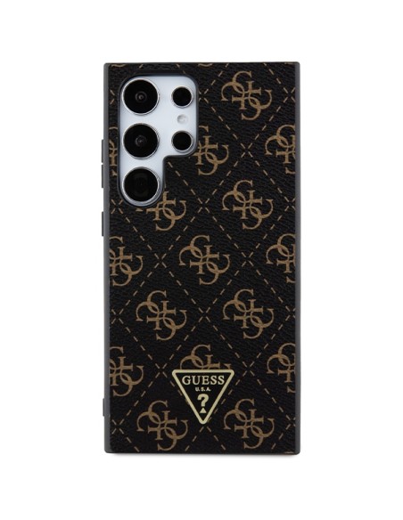 Etui Guess 4G Triangle na Samsung Galaxy S24 Ultra - czarne Etui Guess 4G Triangle na Samsung Galaxy S24 Ultra - czarne