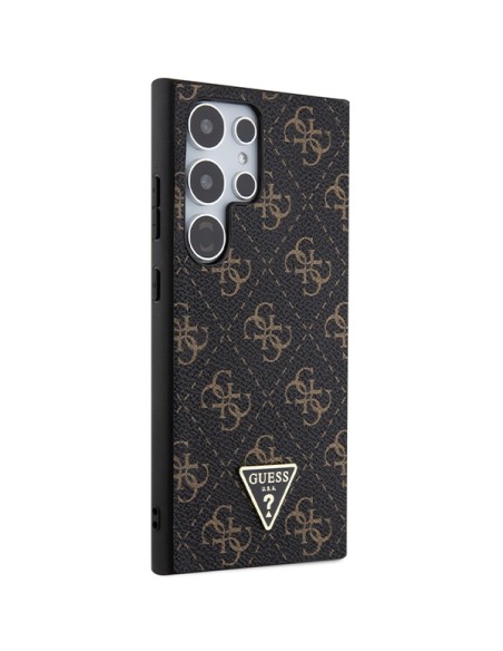 Etui Guess 4G Triangle na Samsung Galaxy S24 Ultra - czarne Etui Guess 4G Triangle na Samsung Galaxy S24 Ultra - czarne
