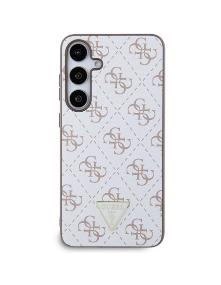 Etui Guess 4G Triangle na Samsung Galaxy S24+ - białe Etui Guess 4G Triangle na Samsung Galaxy S24+ - białe