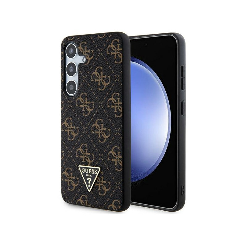 Etui Guess 4G Triangle na Samsung Galaxy S24+ - czarne Etui Guess 4G Triangle na Samsung Galaxy S24+ - czarne