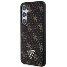 Etui Guess 4G Triangle na Samsung Galaxy S24+ - czarne