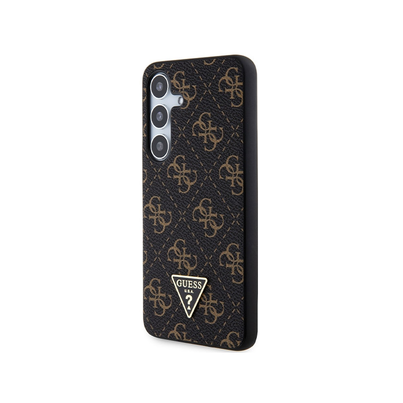 Etui Guess 4G Triangle na Samsung Galaxy S24+ - czarne