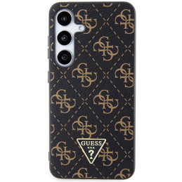 Etui Guess 4G Triangle na Samsung Galaxy S24+ - czarne