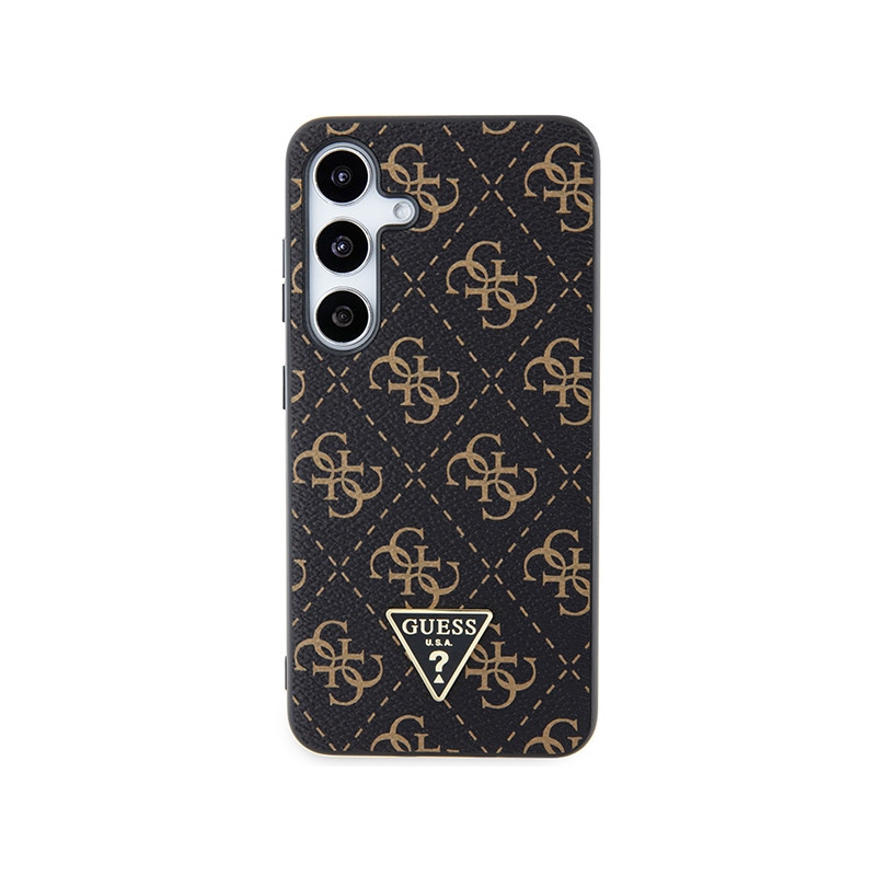 Etui Guess 4G Triangle na Samsung Galaxy S24+ - czarne