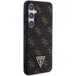 Etui Guess 4G Triangle na Samsung Galaxy S24+ - czarne