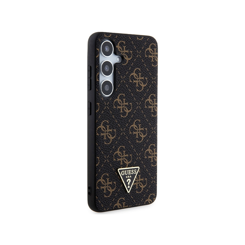 Etui Guess 4G Triangle na Samsung Galaxy S24+ - czarne