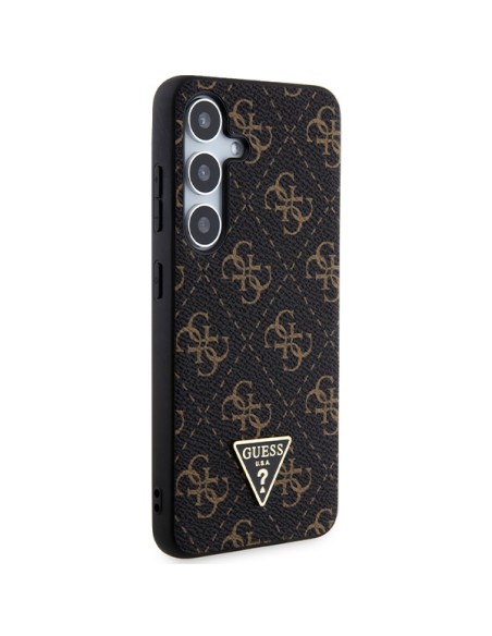 Etui Guess 4G Triangle na Samsung Galaxy S24 - czarne Etui Guess 4G Triangle na Samsung Galaxy S24 - czarne