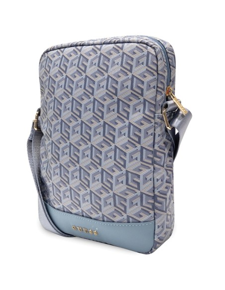 Torba Guess GCube Stripe Tablet Bag na tablet 10'' - niebieska Torba Guess GCube Stripe Tablet Bag na tablet 10'' - niebieska