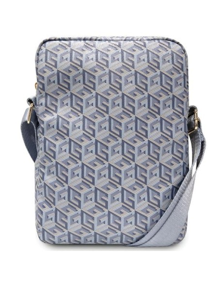 Torba Guess GCube Stripe Tablet Bag na tablet 10'' - niebieska Torba Guess GCube Stripe Tablet Bag na tablet 10'' - niebieska