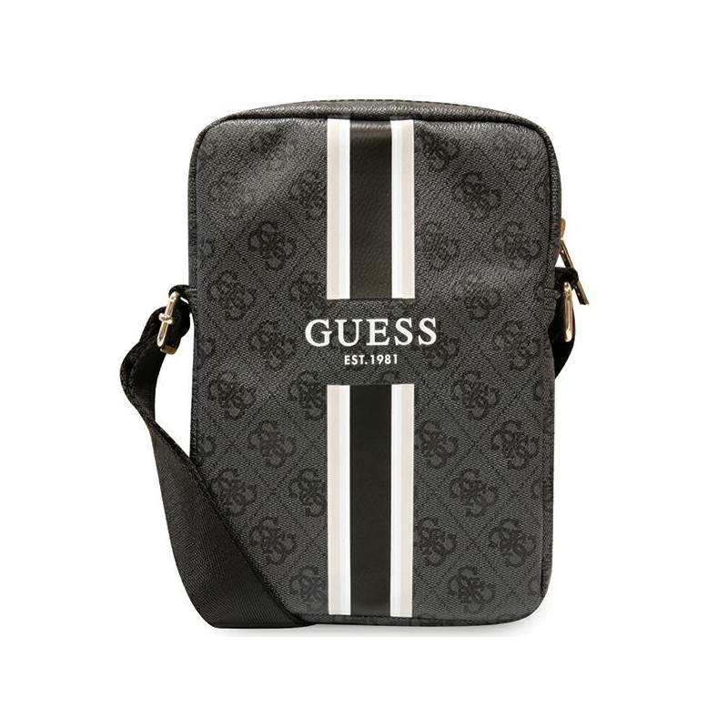 Torba Guess 4G Stripes na tablet 8'' - czarna