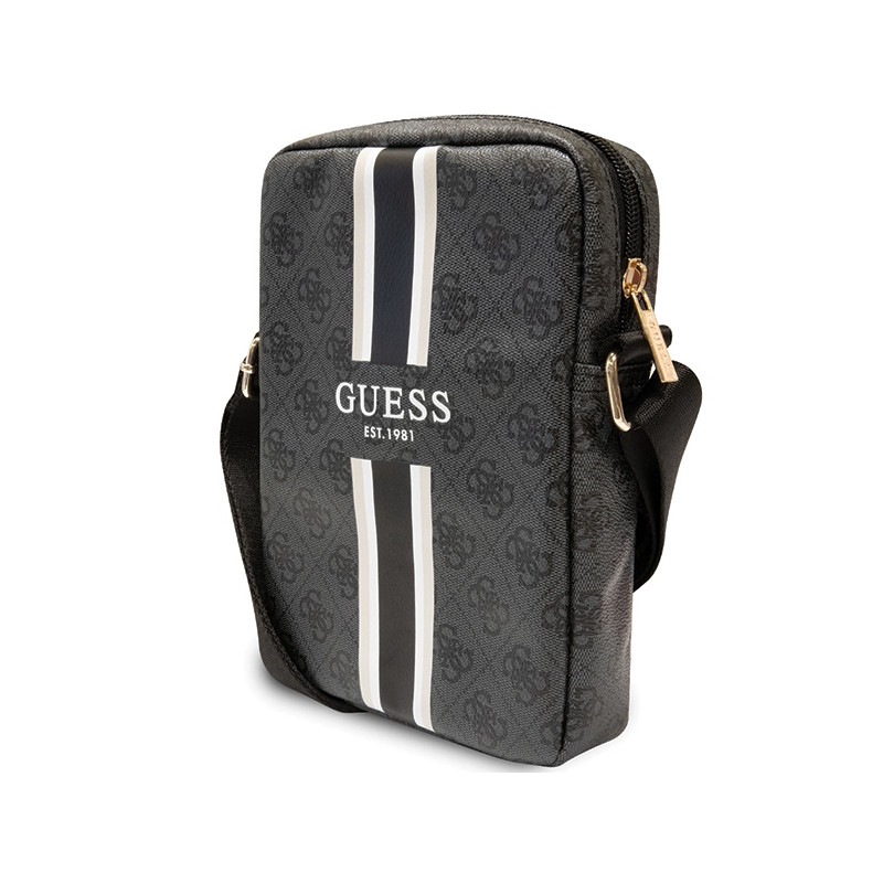 Torba Guess 4G Stripes na tablet 8'' - czarna