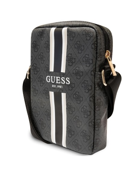 Torba Guess 4G Stripes na tablet 8'' - czarna