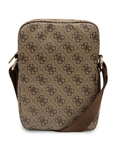 Torba Guess 4G Stripes na tablet 8'' - brązowa Torba Guess 4G Stripes na tablet 8'' - brązowa