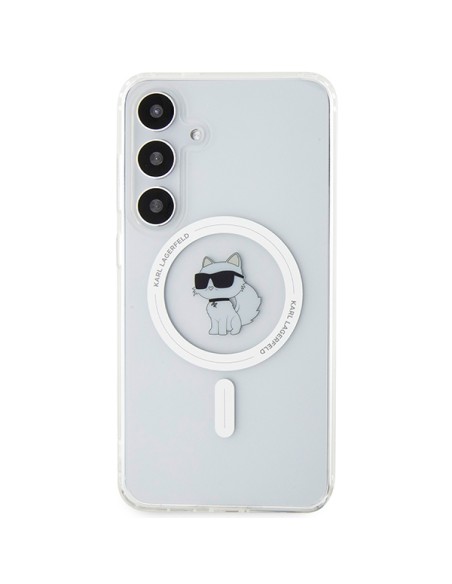 Etui Karl Lagerfeld IML Choupette MagSafe na Samsung Galaxy S24+ - przezroczyste Etui Karl Lagerfeld IML Choupette MagSafe na Samsung Galaxy S24+ - przezroczyste