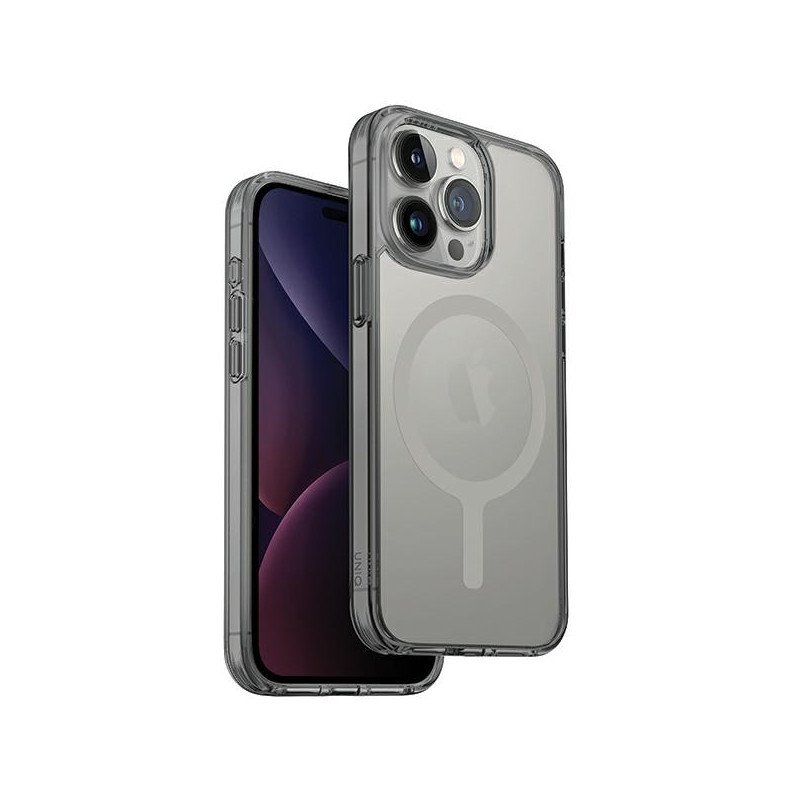 Etui UNIQ LifePro Xtreme Magclick Charging na iPhone 15 Pro Max - szare