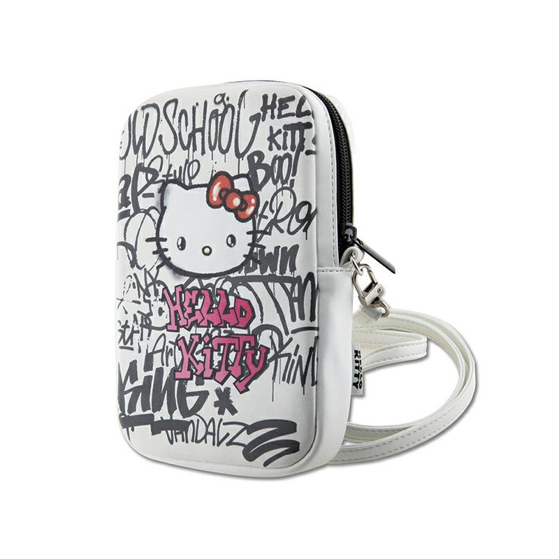 Torebka Hello Kitty Graffiti Kitty Head - biała Torebka Hello Kitty Graffiti Kitty Head - biała