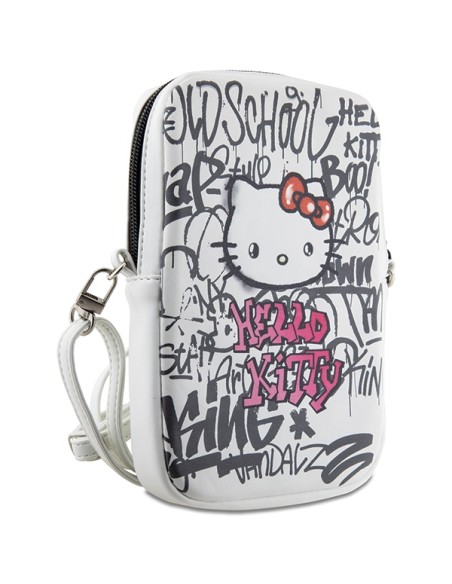 Torebka Hello Kitty Graffiti Kitty Head - biała Torebka Hello Kitty Graffiti Kitty Head - biała