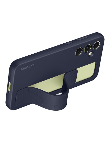 Etui Samsung Standing Grip Case EF-GA556TBEGWW na Samsung Galaxy A55 z uchwytem - niebiesko-czarne