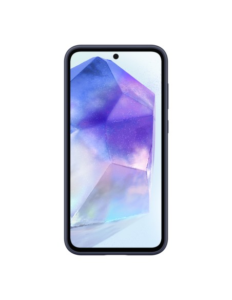 Etui Samsung Standing Grip Case EF-GA556TBEGWW na Samsung Galaxy A55 z uchwytem - niebiesko-czarne