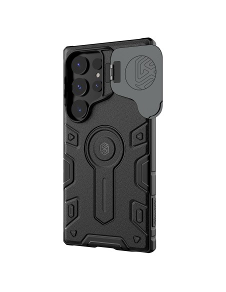 Etui Nillkin CamShield Armor Prop Case na Samsung Galaxy S24 Ultra - czarne Etui Nillkin CamShield Armor Prop Case na Samsung Galaxy S24 Ultra - czarne