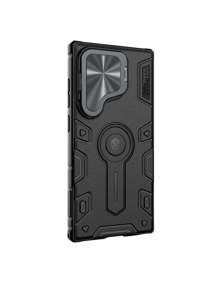 Etui Nillkin CamShield Armor Prop Case na Samsung Galaxy S24 Ultra - czarne Etui Nillkin CamShield Armor Prop Case na Samsung Galaxy S24 Ultra - czarne