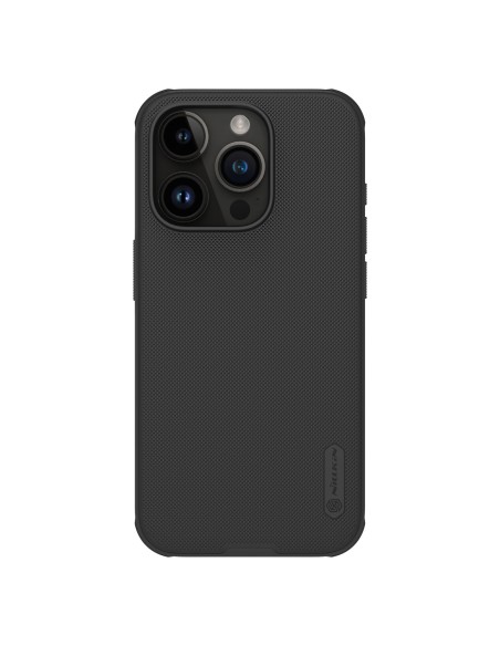 Etui Nillkin Super Frosted Shield Pro Magnetic Case na iPhone 15 Pro - czarne