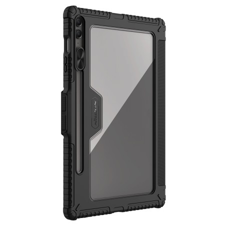 Etui Nillkin Bumper Leather Case Pro na Samsung Galaxy Tab S9 FE+ - czarne Etui Nillkin Bumper Leather Case Pro na Samsung Galaxy Tab S9 FE+ - czarne