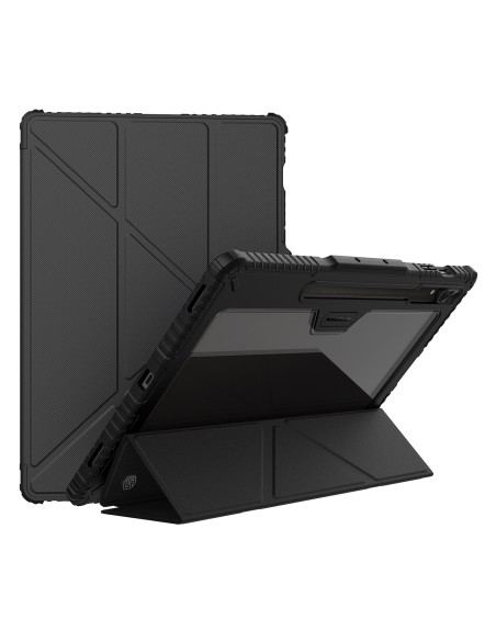 Etui Nillkin Bumper Leather Case Pro na Samsung Galaxy Tab S9 Ultra - czarne Etui Nillkin Bumper Leather Case Pro na Samsung Galaxy Tab S9 Ultra - czarne