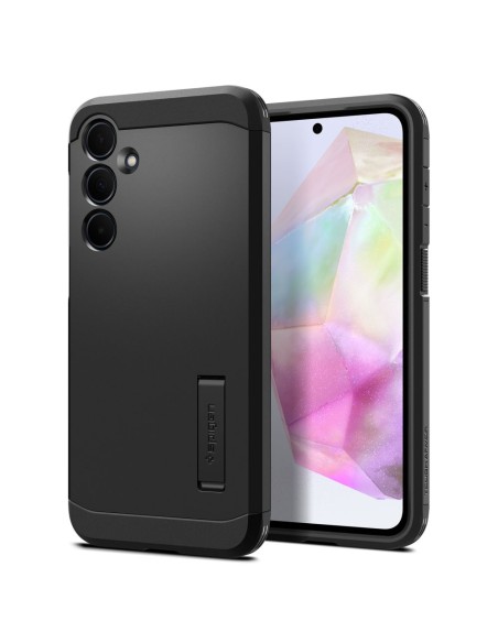 Etui Spigen Tough Armor na Samsung Galaxy A35 5G - czarne