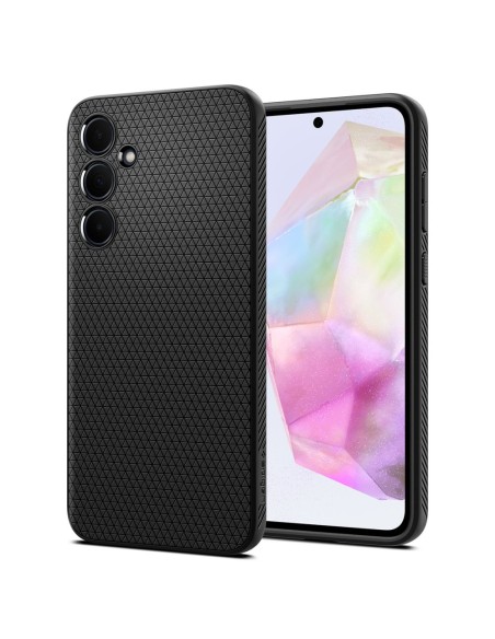 Etui Spigen Liquid Air na Samsung Galaxy A35 5G - czarny mat Etui Spigen Liquid Air na Samsung Galaxy A35 5G - czarny mat