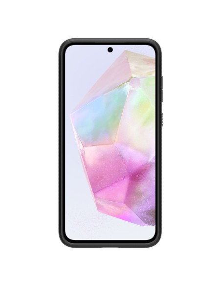 Etui Spigen Liquid Air na Samsung Galaxy A35 5G - czarny mat Etui Spigen Liquid Air na Samsung Galaxy A35 5G - czarny mat