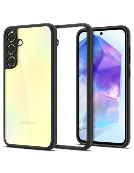 Etui Spigen Ultra Hybrid na Samsung Galaxy A55 5G - czarny mat Etui Spigen Ultra Hybrid na Samsung Galaxy A55 5G - czarny mat