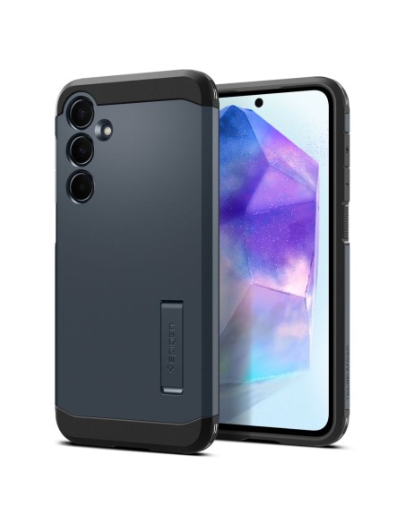 Etui Spigen Tough Armor na Samsung Galaxy A55 5G - szare Etui Spigen Tough Armor na Samsung Galaxy A55 5G - szare