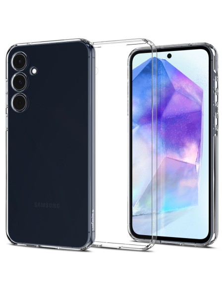 Etui Spigen Liquid Crystal na Samsung Galaxy A55 5G - przezroczyste Etui Spigen Liquid Crystal na Samsung Galaxy A55 5G - przezroczyste