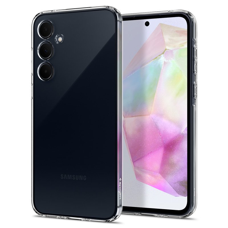 Etui Spigen Crystal Flex do Samsung Galaxy A35 - przezroczyste Etui Spigen Crystal Flex do Samsung Galaxy A35 - przezroczyste